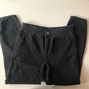 ASOS Petite Rivington Jeggings in Washed Black W26